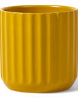 11.25" Mustard Beam Pot from Green Fresh Florals + Plants