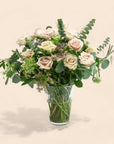 Blush Long Stem Roses from Green Fresh Florals + Plants