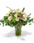 Blush Long Stem Roses from Green Fresh Florals + Plants