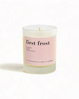 Casa Verde First Frost Scented Candle from Green Fresh Florals + Plants