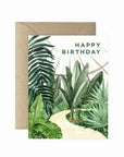 Conservatory Happy Birthday Card from Green Fresh Florals + Plants