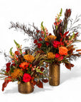 Deluxe and Regular Bronze Harvest Floral from Green Fresh Florals + Plants