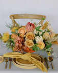 Earthy A la Carte Wedding Centerpiece from Green Fresh Florals + Plants