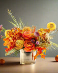 Golden Orange Celebration Floral