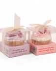 Lavender Mint Bath Bomb and Peppermint Flowers Bath Bomb From Green Fresh Florals + Plants