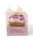Lavender Mint Cupcake Bath Bomb From Green Fresh Florals + Plants