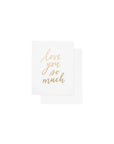 Love You So Much Card from Green Fresh Florals + Plants