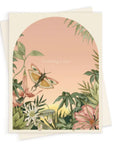 Sending Love Sentiment Card from Green Fresh Florals + Plants