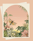 Sending Love Sentiment Card from Green Fresh Florals + Plants