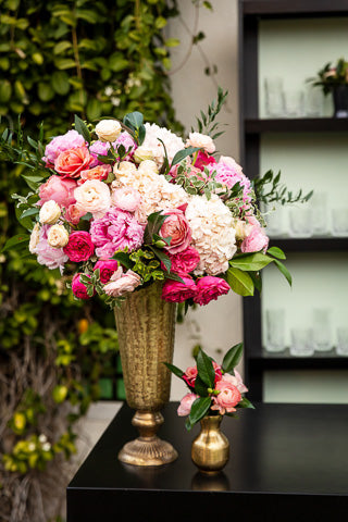 Vintage Modern Backyard Celebration from Green Fresh Florals + Plants