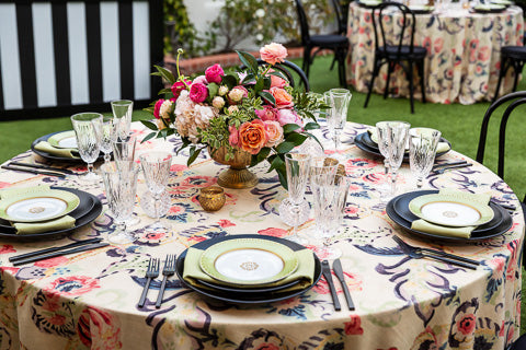 Vintage Modern Backyard Celebration from Green Fresh Florals + Plants