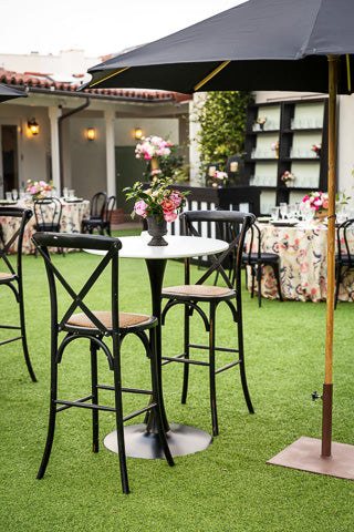 Vintage Modern Backyard Celebration from Green Fresh Florals + Plants