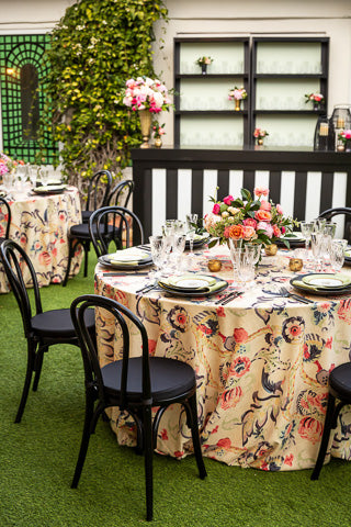 Vintage Modern Backyard Celebration from Green Fresh Florals + Plants