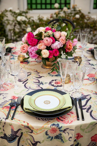 Vintage Modern Backyard Celebration from Green Fresh Florals + Plants