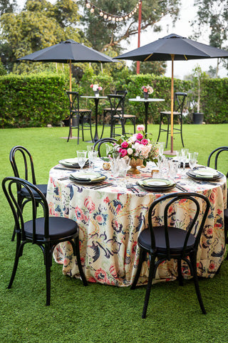 Vintage Modern Backyard Celebration from Green Fresh Florals + Plants