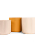 Beam Pot Collection - Green Fresh Florals + Plants