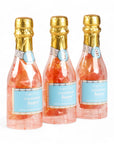 Champagne Bears Celebration Bottle - Green Fresh Florals + Plants