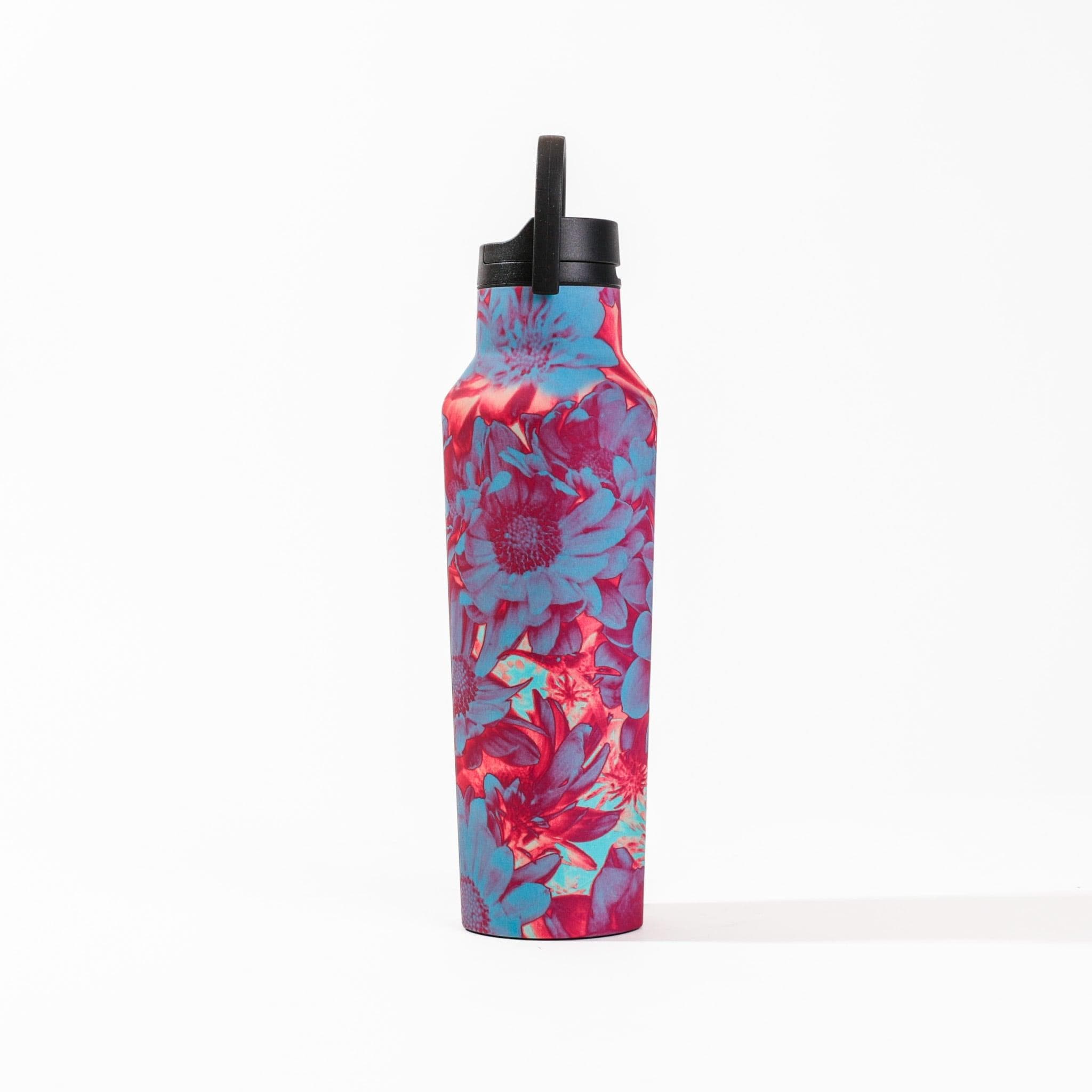 Corkcicle Series A 20oz Sport Canteen - Dopamine Floral
