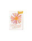 Deluxe Sending Sunshine Card - Green Fresh Florals + Plants