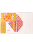 Deluxe Sending Sunshine Card - Green Fresh Florals + Plants