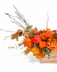 Farmhouse Floral Centerpiece - Green Fresh Florals + Plants