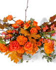 Farmhouse Floral Centerpiece - Green Fresh Florals + Plants