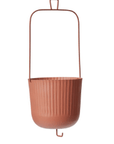Gemini Hanging Pot - Green Fresh Florals + Plants
