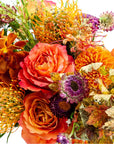 Golden Orange Celebration Floral - Green Fresh Florals + Plants