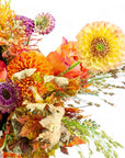 Golden Orange Celebration Floral - Green Fresh Florals + Plants