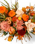 Grateful Gathering Designer Centerpiece - Green Fresh Florals + Plants