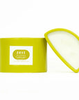 Half-Moon Soy Candle Collection - Green Fresh Florals + Plants