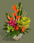 Hilo Beauty Designer Floral - Green Fresh Florals + Plants