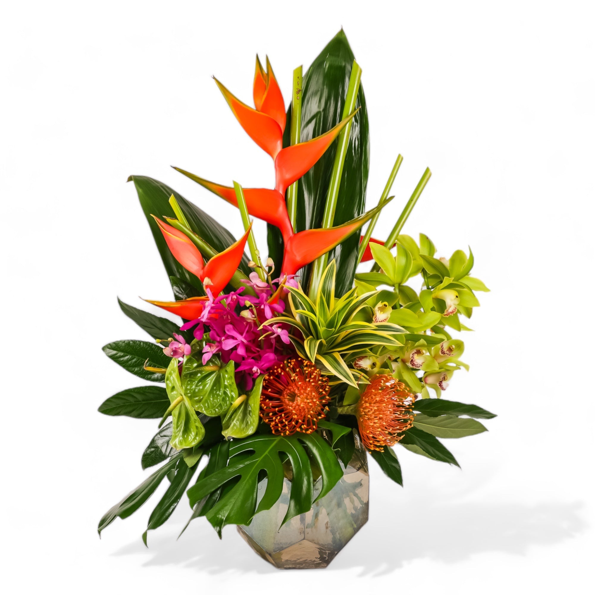 Hilo Beauty Designer Floral - Green Fresh Florals + Plants