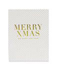 Merry Xmas Card - Green Fresh Florals + Plants