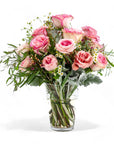 Pink Long - Stem Roses - Green Fresh Florals + Plants