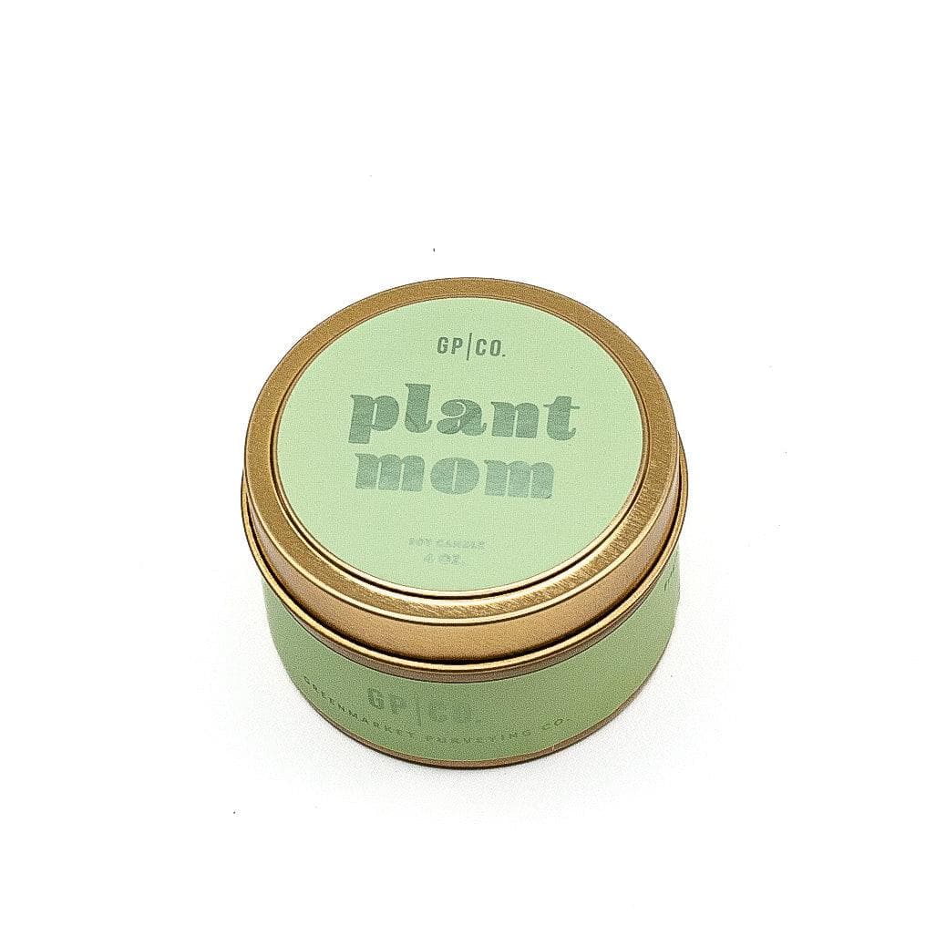 Plant Mom Candle - Green Fresh Florals + Plants