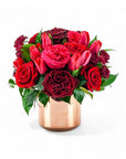 Red Luxe Designer Floral - Green Fresh Florals + Plants