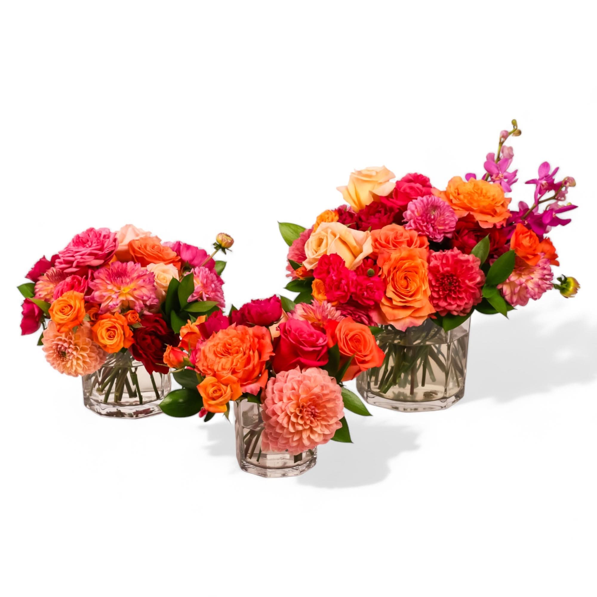 Sunset Soirée Floral - Bold Colors | Centerpieces for Events
