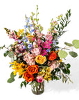 Tall Seasonal Designer Mix - Green Fresh Florals + Plants