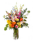 Tall Seasonal Designer Mix - Green Fresh Florals + Plants
