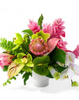 Tropical Escape Designer Floral - Green Fresh Florals + Plants