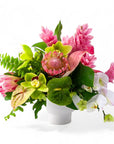 Tropical Escape Designer Floral - Green Fresh Florals + Plants