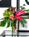 Tropical Vibes Designer Floral - Green Fresh Florals + Plants