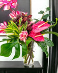 Tropical Vibes Designer Floral - Green Fresh Florals + Plants