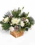 Wintry White Delight - Green Fresh Florals + Plants