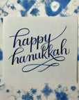Shop Hanukkah Script Greeting Card | Green Fresh Florals + Plants online from Green Fresh Florals + Plants