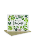 Shop Happy Holidays Foliage Greeting Card | Green Fresh Florals + Plants online from Green Fresh Florals + Plants