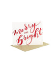 Shop Merry & Bright Greeting Card | Green Fresh Florals + Plants online from Green Fresh Florals + Plants