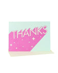 Amplified Thank You Card - Green Fresh Florals + Plants