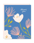 Apache Plume Thank You Card - Green Fresh Florals + Plants